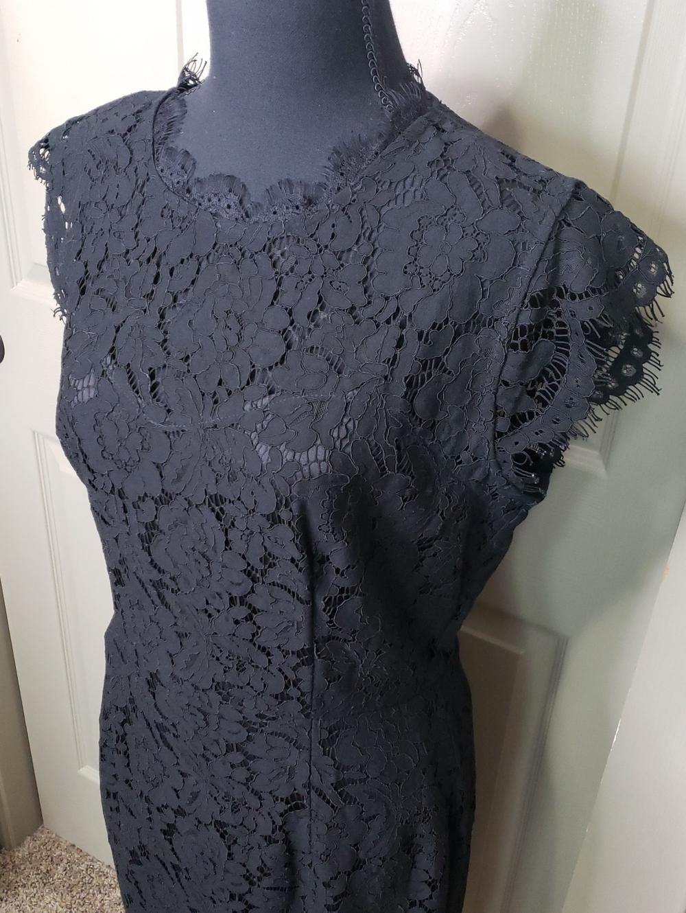 Mousol NWT Classic Black Lace Dress Size Large